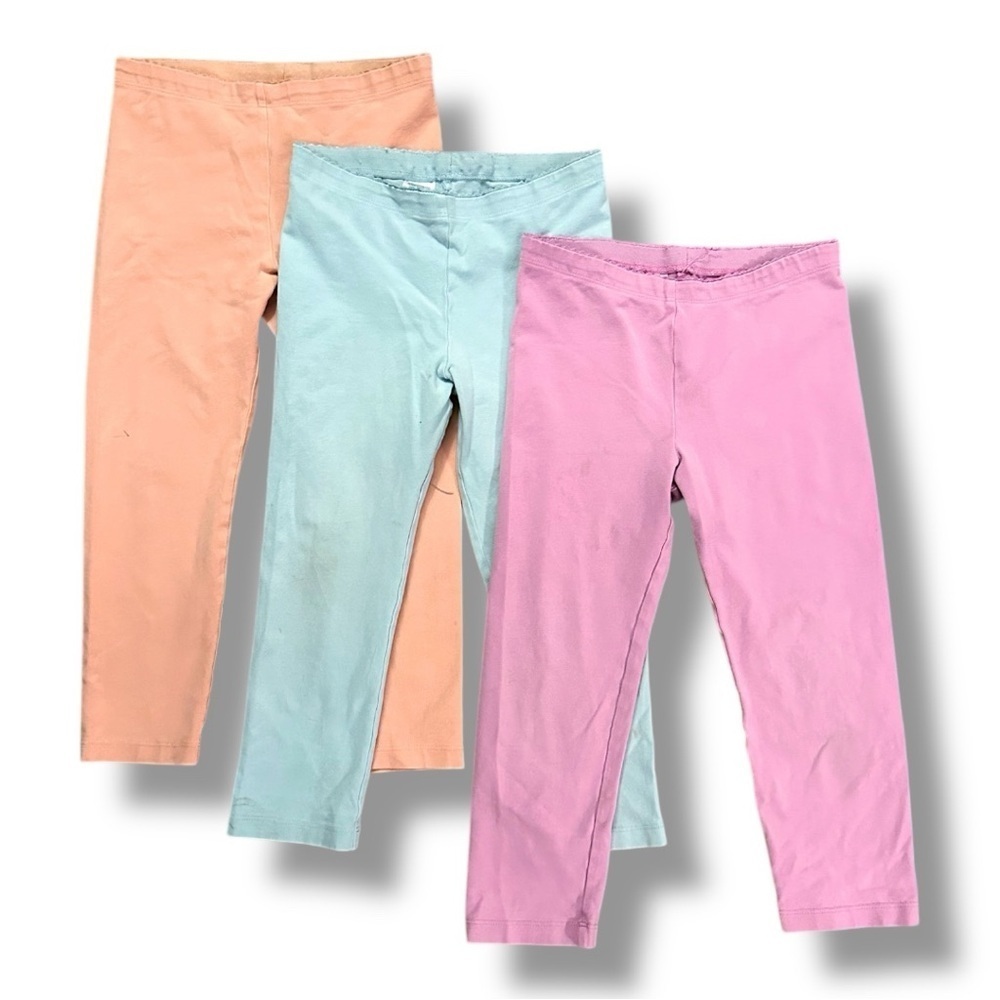 Tea Collection | Bundle of Solid Capri Length Leggings (8)